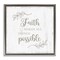 Stupell Industries Faith Makes Things Possible Floating Frame By Natalie Carpentieri